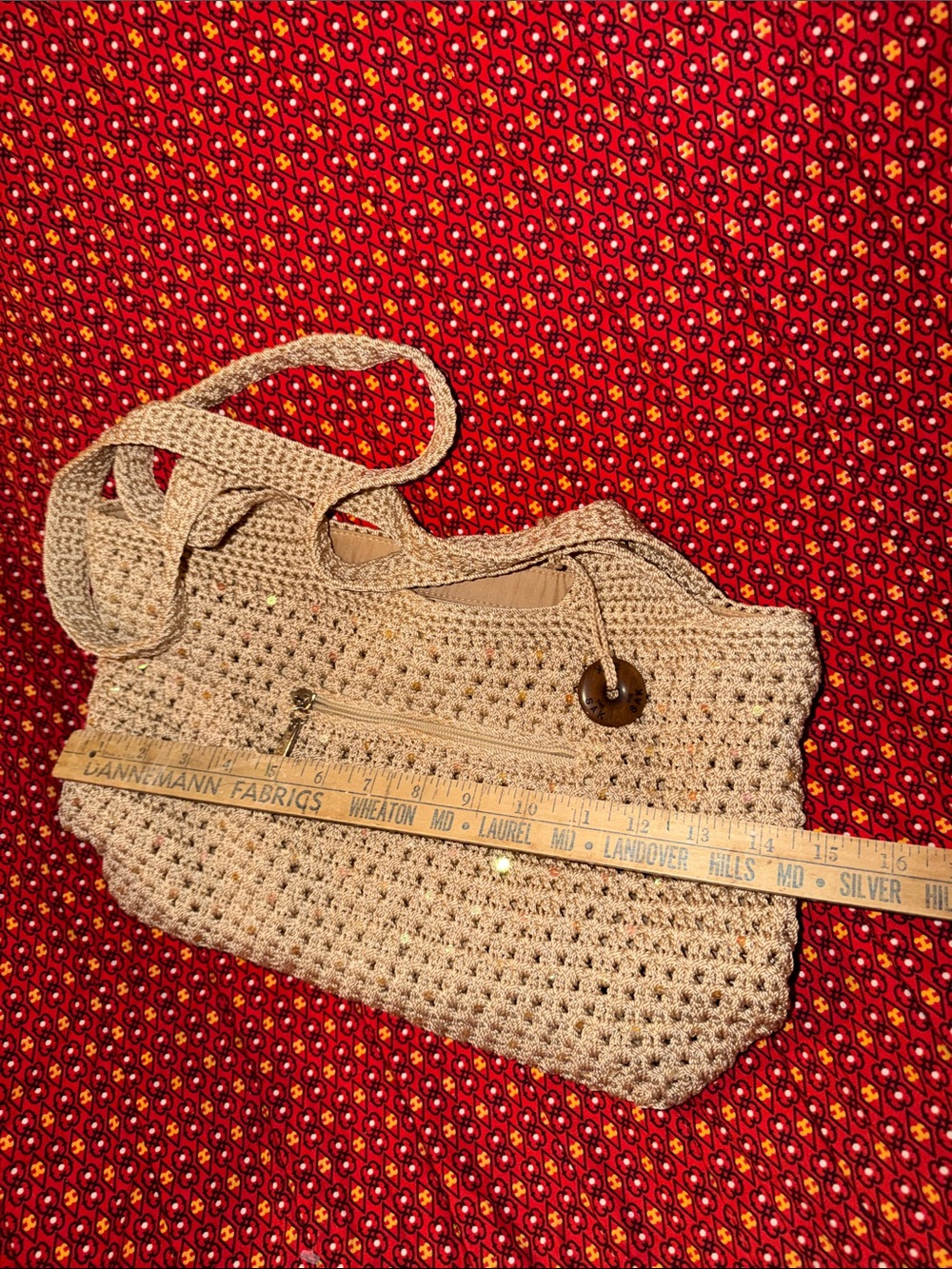 The SAK Shoulder Bag in Natural Beige